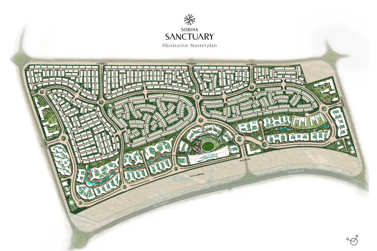The Woods Abode Master Plan Image