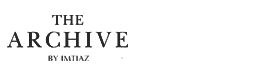 The Archive by Imtiaz Logo