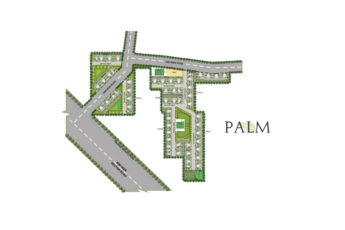 M3M Antalya Hills Master Plan Image