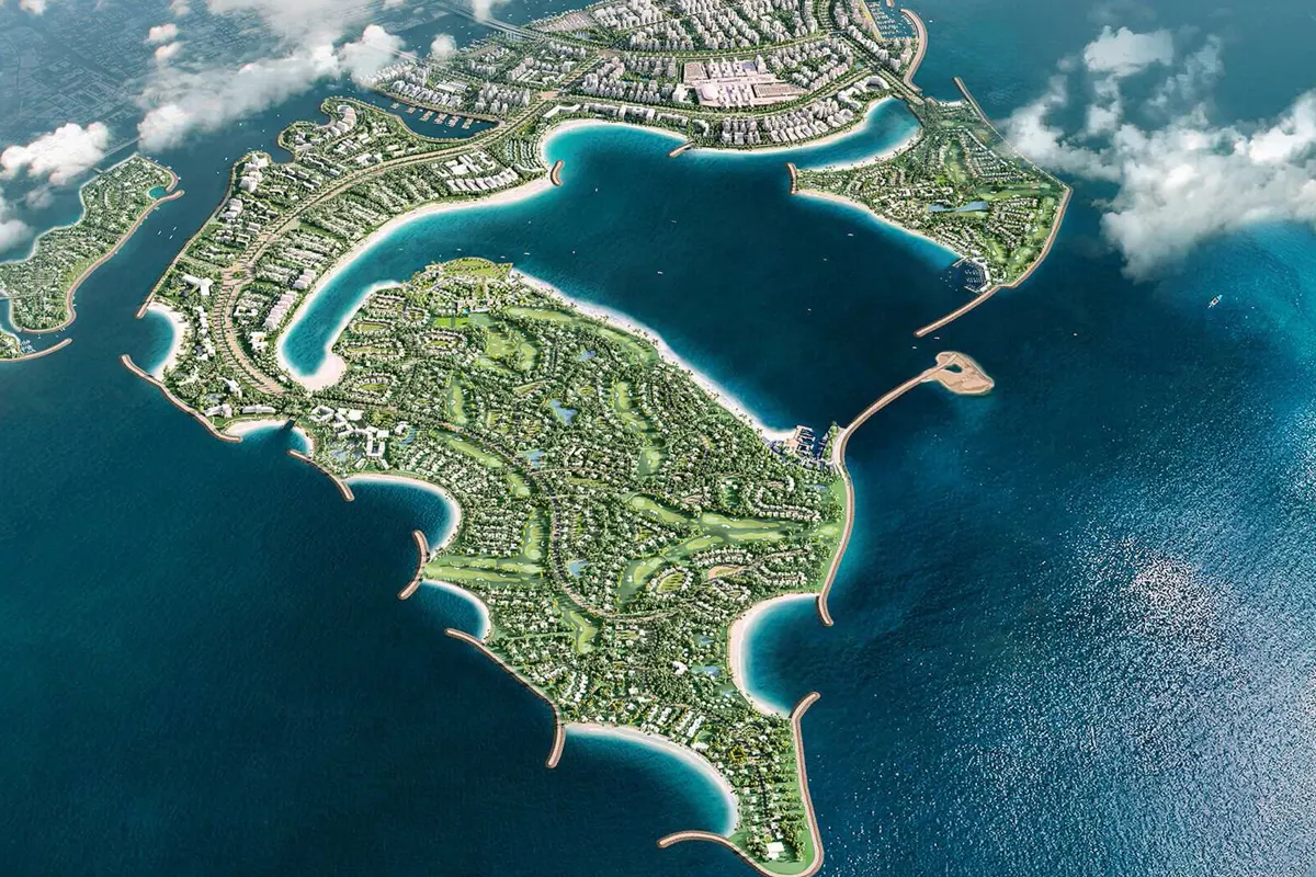 Bay Estate at Dubai Islands Master Plan Image