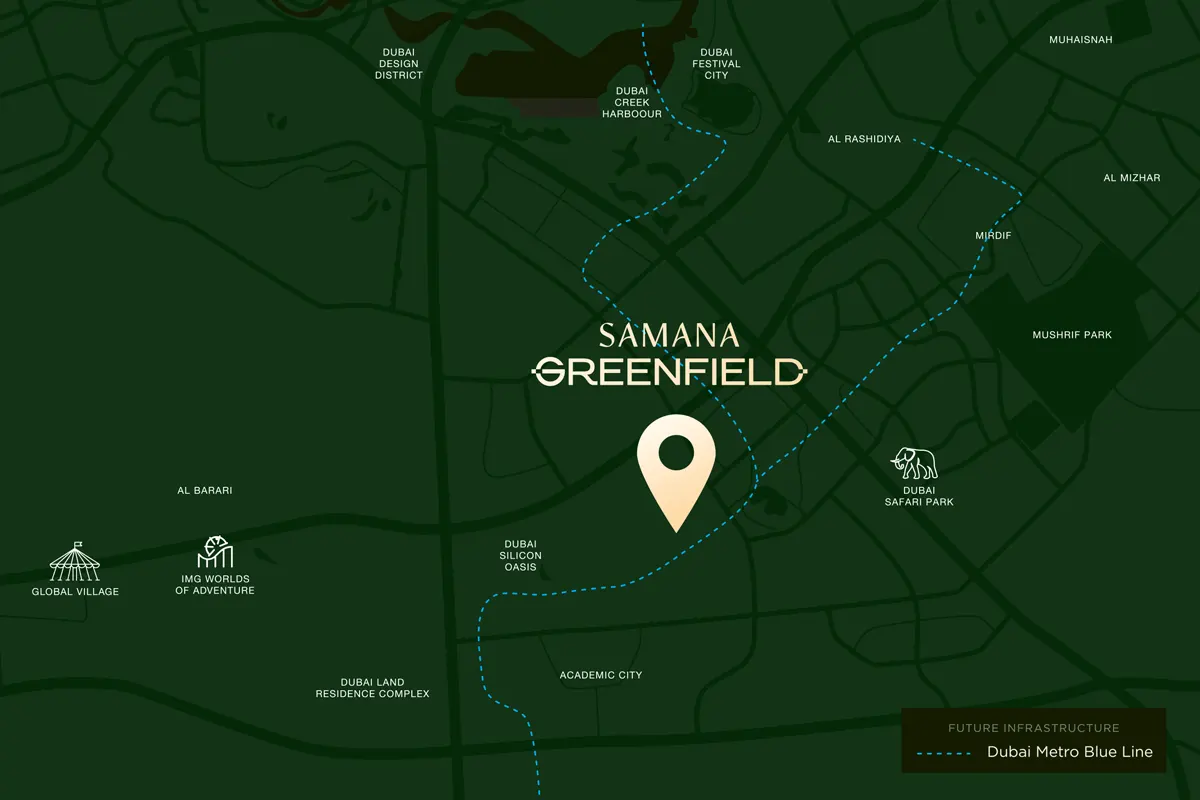 Samana Greenfield 2 Master Plan Image