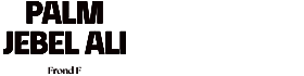 Palm Jebel Ali - Frond F Logo