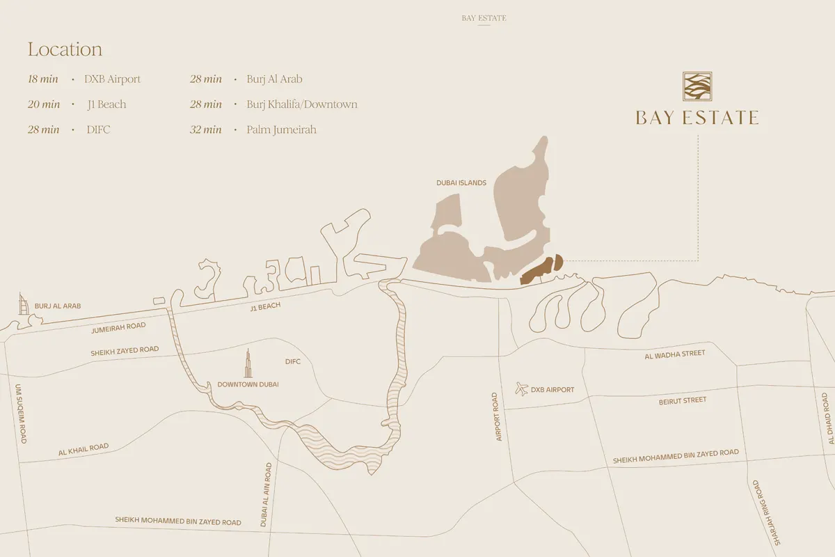 Bay Estate Cala Location Image