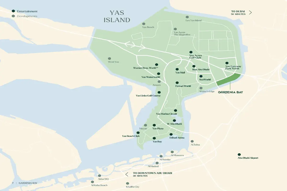 Yas Riva Reserve Location Image
