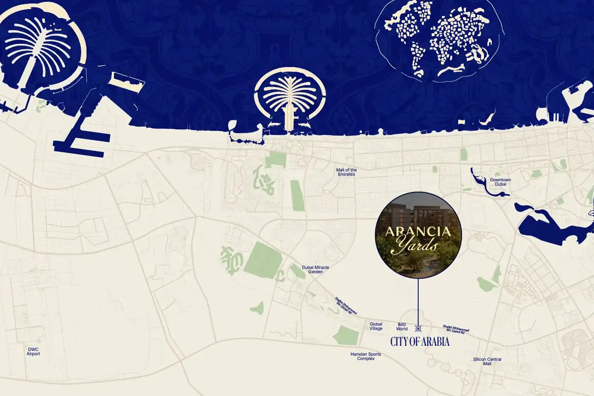 Melograno Yards Location Image