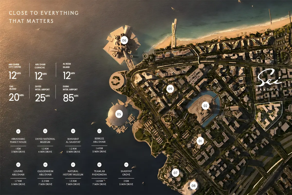 Sei Saadiyat 2 Location Image