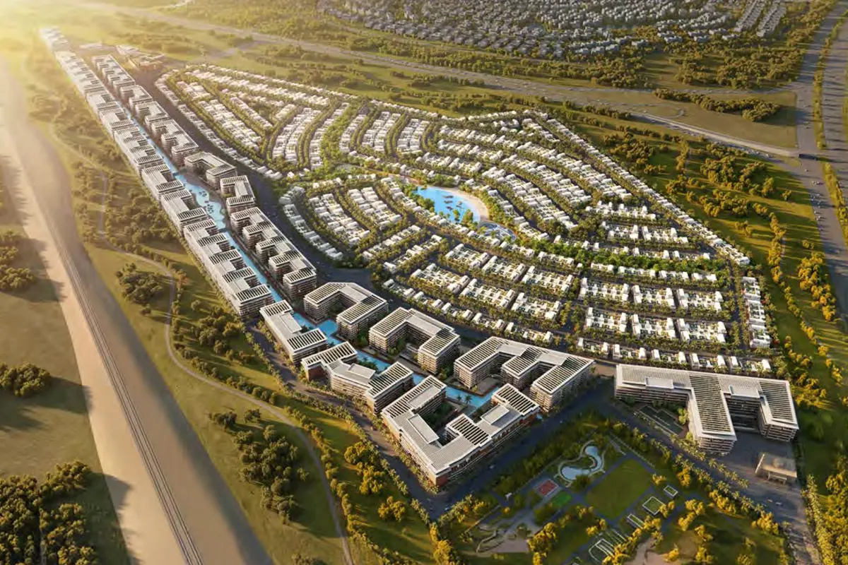 Azure at Damac Riverside Views Master Plan Image